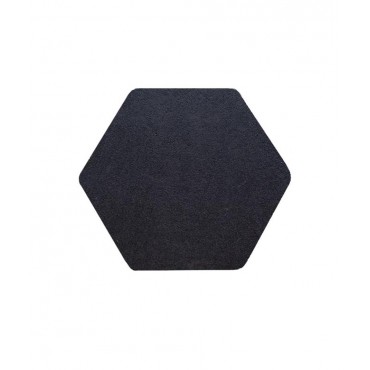 Audiodesigner ECOPLAN® Hexagon Ηχοαπορροφητικά Πάνελ 17,3 cm Μαύρο (Σετ 4 Τεμαχίων)