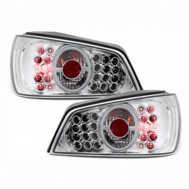 Πισινά Φανάρια Set Για Peugeot 306 92-96 Χρωμίου LH Group