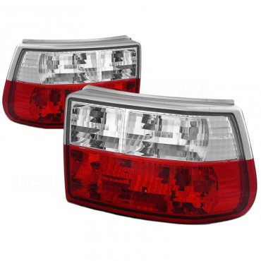 Πισινά Φανάρια Set Για Opel Astra F 91-98 Hatchback 3D/5D Κόκκινο/Crystal Depo