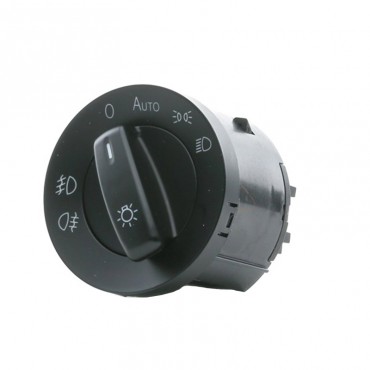 Διακόπτης Φώτων Με Προβολείς Auto Για Seat Mii 12+ / Alhabra 10+ / VW New Beetle 16+ / Golf V 04-08, VI 08-13 , Jetta 05-10 , Up 16-19 , Passat 00-05 , Touran 03-15 , Tiguan 11-16 , Transporter 03-19 , Amarok 16+  Μαύρο 10 Pin