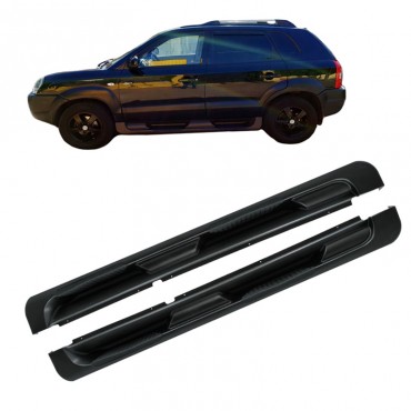 Πλαινά Σκαλοπάτια Για Hyundai Tucson JM 04-10 2 Τεμάχια