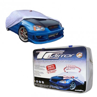 Κουκούλα Αυτοκινήτου TC-Mirror Νούμερο 6 Hatchback X-Large 432x147x129cm