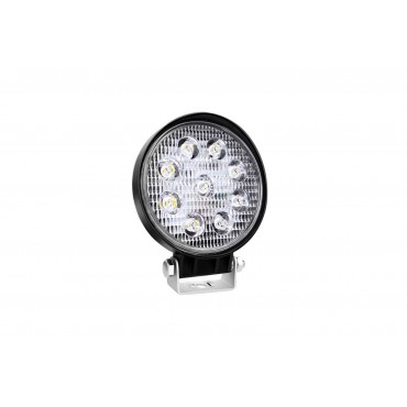 Προβολέας Εργασίας 9Led Στρόγγυλος Ø110 35W Flat 9-36V AWL06 Amio