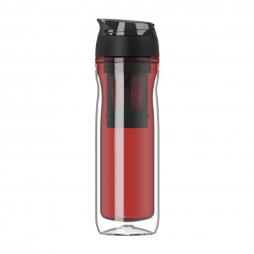 Timolino Omni Tritan Insulated Bottle Tall 400ml Κόκκινο