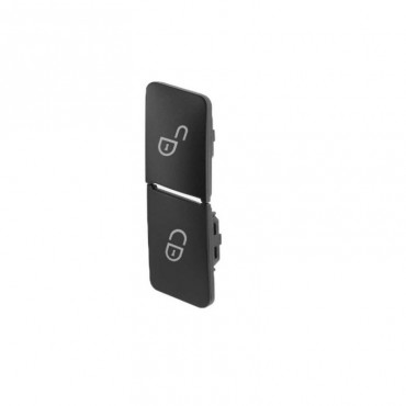 Ανταλλακτικά Κουμπιά Διακόπτη Κεντρικού Κλειδώματος Για Mercede-Benz W176 / W246 / W204 / W117 / W218 / W212 / X166 / X204 / W166 / X167 2 Τεμάχια