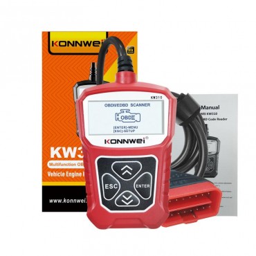 Διαγνωστικό Αυτοκινήτων Ψηφιακό OBDII / EOBD Scanner Konnwei KW310