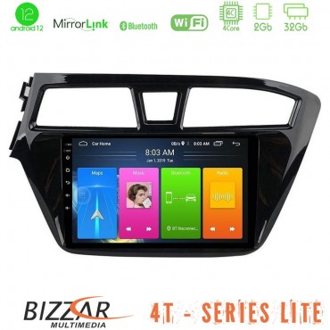 Bizzar 4T Series Hyundai i20 2014-2018 4Core Android12 2+32GB Navigation Multimedia Tablet 9"