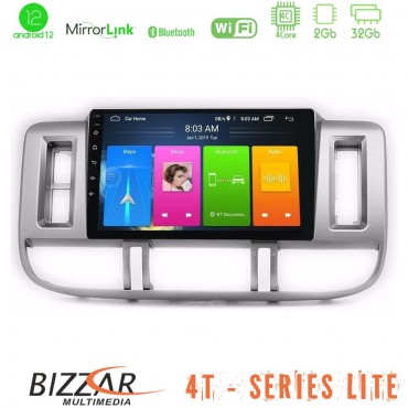 Bizzar 4T Series Nissan X-Trail (T30) 2000-2003 4Core Android12 2+32GB Navigation Multimedia Tablet 9"