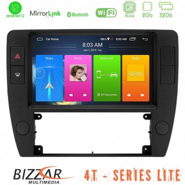 Bizzar 4T Series VW Passat B5 2001-2005 4core Android12 2+32GB Navigation Multimedia Tablet 9"