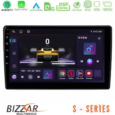 Bizzar S Series 8Core Android13 6+128GB Navigation Multimedia Tablet 10"