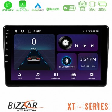 Bizzar XT Series Peugeot Partner / Citroën Berlingo 2008-2018 4Core Android12 2+32GB Navigation Multimedia Tablet 9"