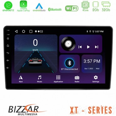 Bizzar XT Series VW Passat 4Core Android12 2+32GB Navigation Multimedia Tablet 9"