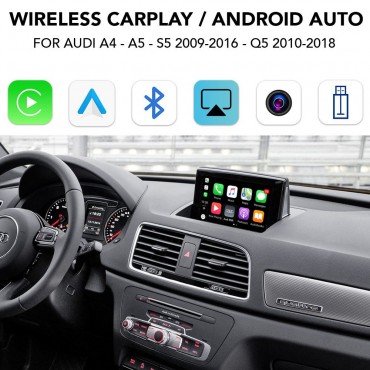 DIGITAL IQ AD 210 CPAA (CARPLAY / ANDROID AUTO BOX for AUDI A4 - A5 - S5 mod.2006-2016 &amp; Q5 mod.2010-2018 with MMI 2G)