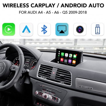 DIGITAL IQ AD 212 CPAA (CARPLAY / ANDROID AUTO BOX for AUDI A4-A5-A6-Q5 mod. 2009-2018 with MMI 3G)