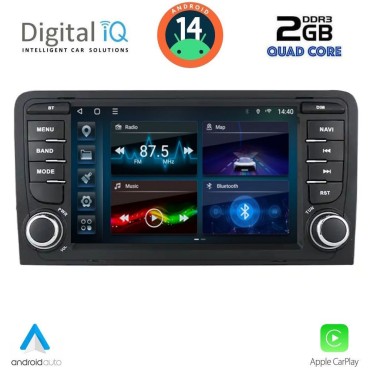 DIGITAL IQ BLD 249_CPA (7" DECK) MULTIMEDIA OEM for AUDI A3 mod. 2003-2012