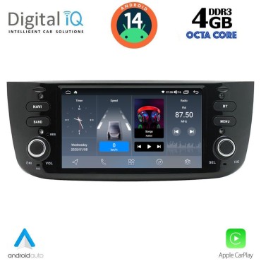 DIGITAL IQ BLG 464_CPA (6.1" DECK) MULTIMEDIA SYSTEM for FIAT GRANDE PUNTO mod. 2012&gt; – EVO mod. 2009&gt;