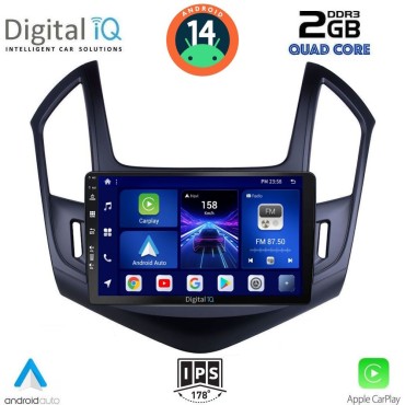 DIGITAL IQ BXC 3077_CPAA (9inc) MULTIMEDIA TABLET for CHEVROLET CRUZE mod. 2013-2015