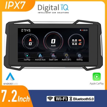 DIGITAL IQ PNA 7200_CPA (7inc) MOTORCYCLE NAVIGATOR (with TPMS - 2 CAMERAS)