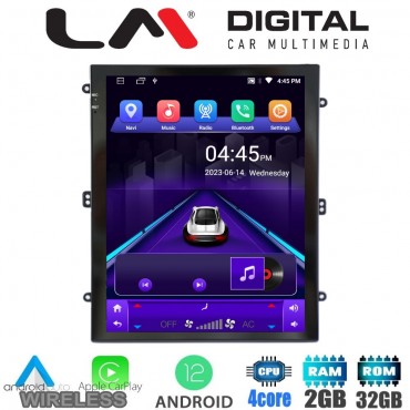 LM Digital - LM N4997 GPS Οθόνη OEM Multimedia τυπου Tesla 9,7inch  (CarPlay/AndroidAuto/BT/GPS/WIFI/GPRS)