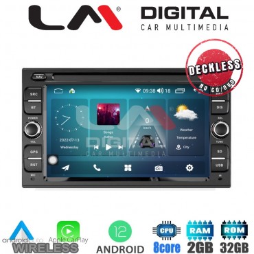 LM Digital - LM R8001 GPS Οθόνη OEM Multimedia Αυτοκινήτου για NISSAN (CarPlay/AndroidAuto/BT/GPS/WIFI/GPRS)