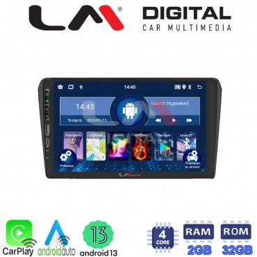 LM Digital - LM ZA4025B GPS Οθόνη OEM Multimedia Αυτοκινήτου για 0 (CarPlay/AndroidAuto/BT/GPS/WIFI/GPRS)