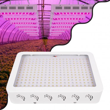 GloboStar® 85952 Grow Light Full Spectrum LED Φωτιστικό Ανάπτυξης Φυτών Θερμοκηπίου SMD 2835 2000W 160° AC230V IP54 Εσωτερικού Χώρου για Κάλυψη Επιφάνειας 3m x 3m Πλήρους Φάσματος Φωτισμού