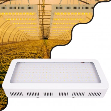 GloboStar® 85953 Grow Light Hydro Full Spectrum LED Φωτιστικό Ανάπτυξης Φυτών Υδροπονικού Θερμοκηπίου SMD 2835 2000W 160° AC230V IP54 Εσωτερικού Χώρου για Κάλυψη Επιφάνειας 3m x 3m Πλήρους Φάσματος Φωτισμού