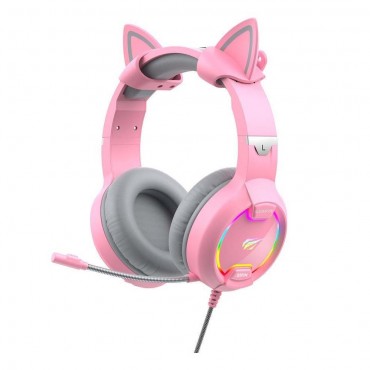 Gaming Ακουστικά - Havit H2233d (PINK)