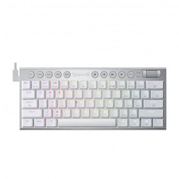 Gaming πληκτρολόγιο - Redragon HORUS MINI K632W-RGB PRO (White)