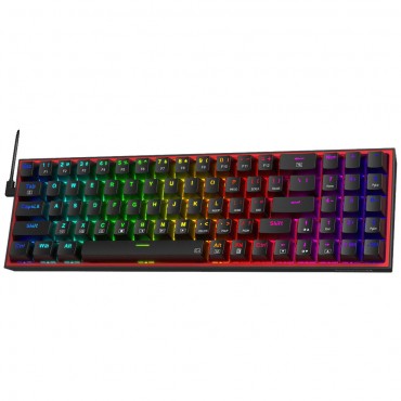 Gaming πληκτρολόγιο - Redragon K628-RGB Pollux (Black)