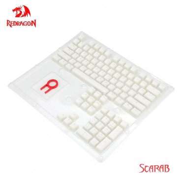 Gaming Αξεσουάρ - Redragon A130 Pudding Keycaps White