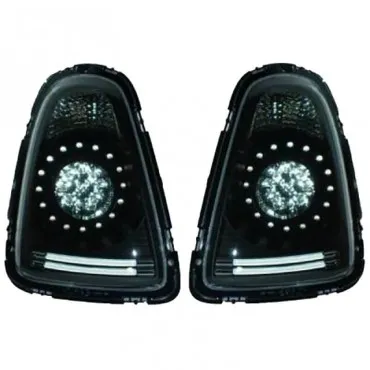Πισινά Φανάρια Set Για Mini Cooper R56 06-10 Led Μαύρα